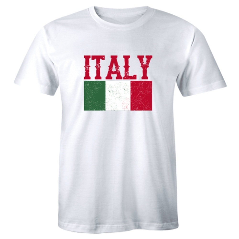 Italy Italian Flag Emblem - National Pride T-shirt